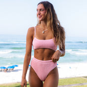 Baby Pink Sporty Luxe Set