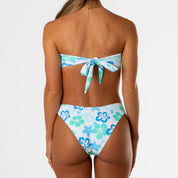 Blue Hibiscus Bandeau | Top