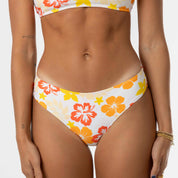 Orange Hibiscus Bandeau Set