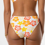 Orange Hibiscus Bandeau Set