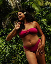 Plum Luxe U Bandeau Set