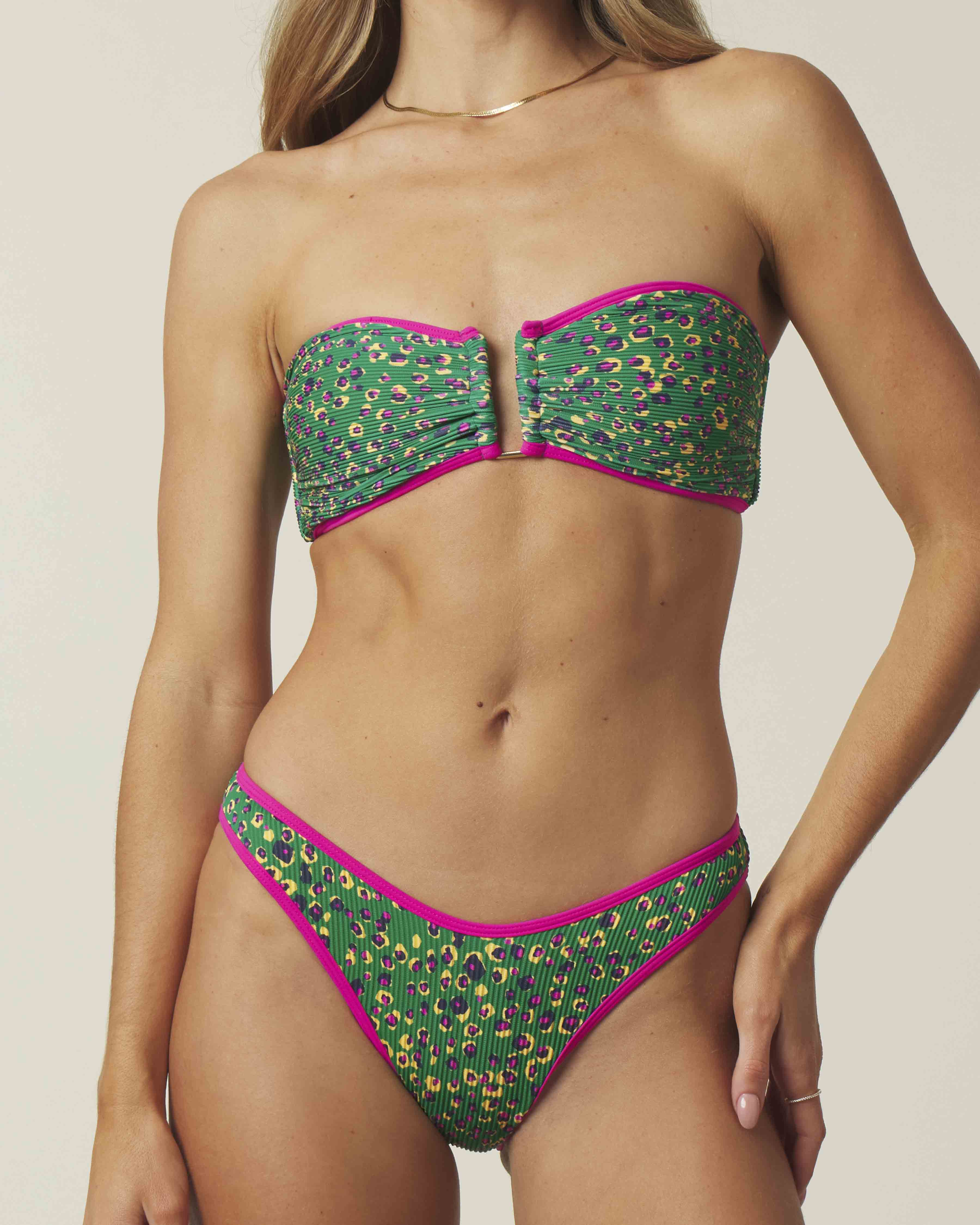 Eloise Ribbed U Bandeau Set