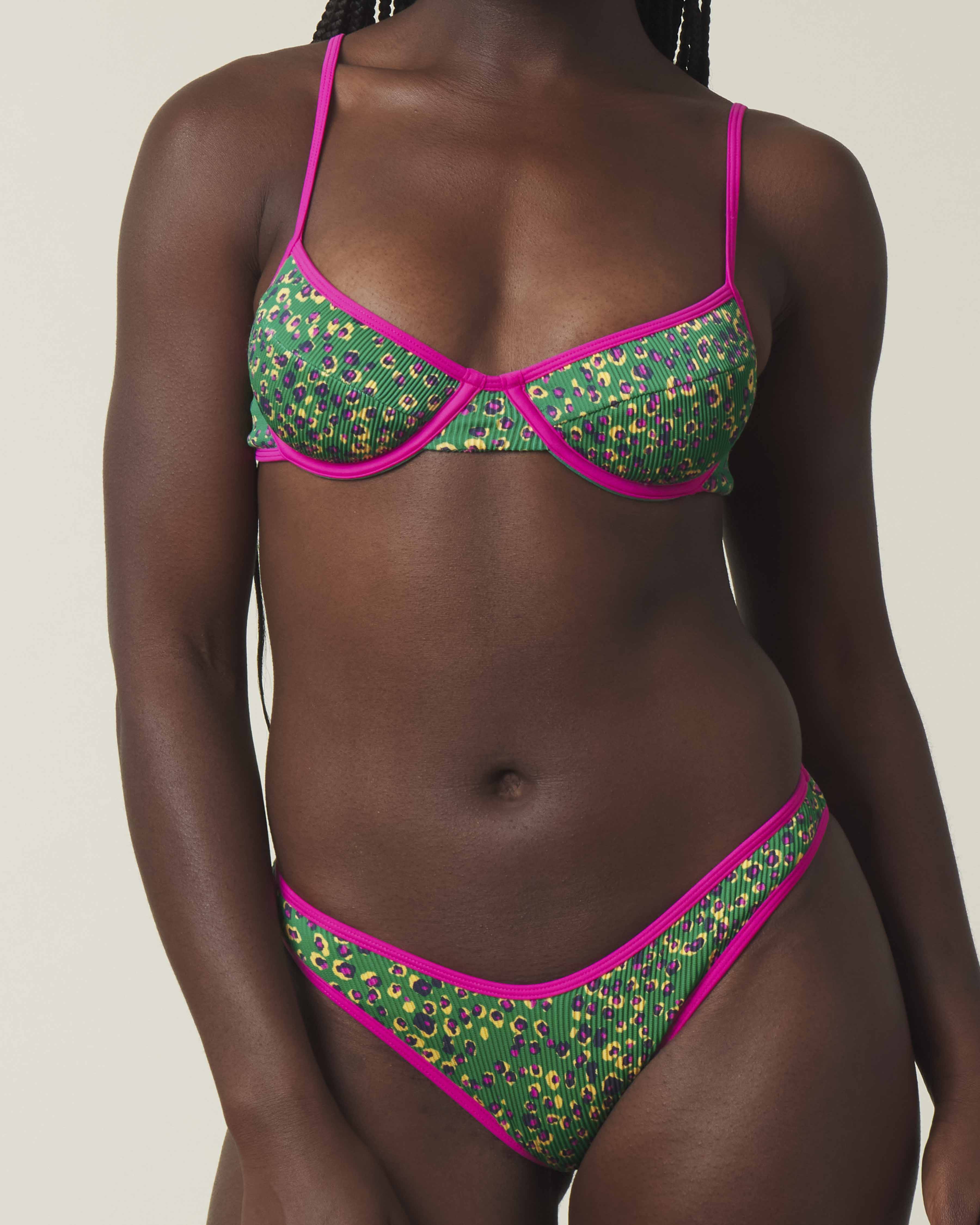 Eloise Ribbed Underwire Set