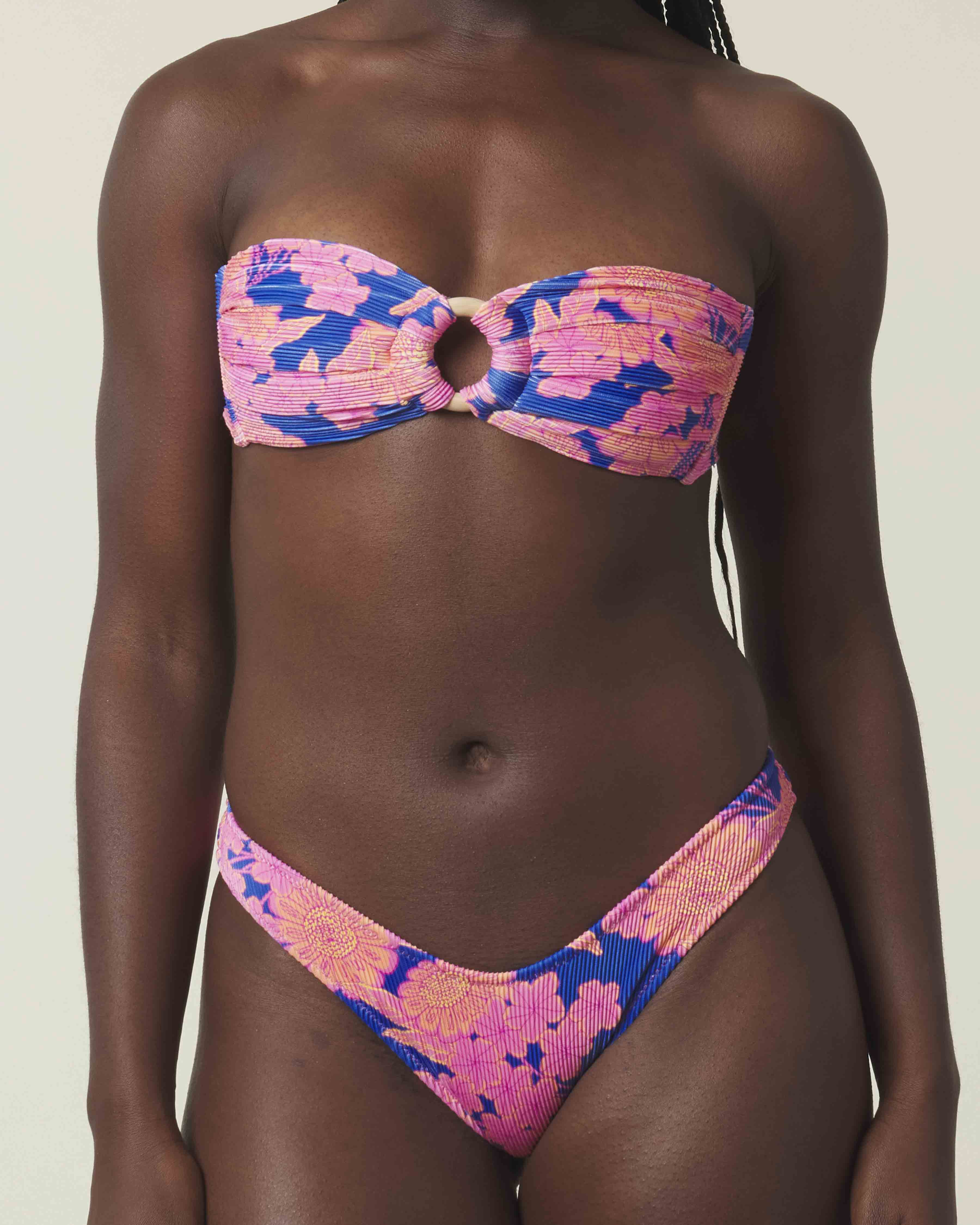 Fleur Ribbed | Bandeau Top