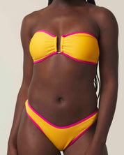 Mimosa Ribbed U Bandeau Set
