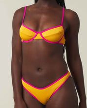 Mimosa Ribbed Underwire Set