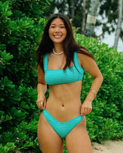 Sangria Ribbed Squareneck Set