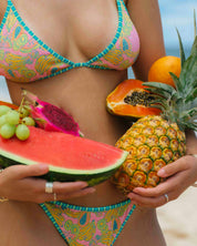 Sangria Ribbed Triangle Set