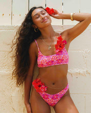 Malibu Ribbed Bralette Set