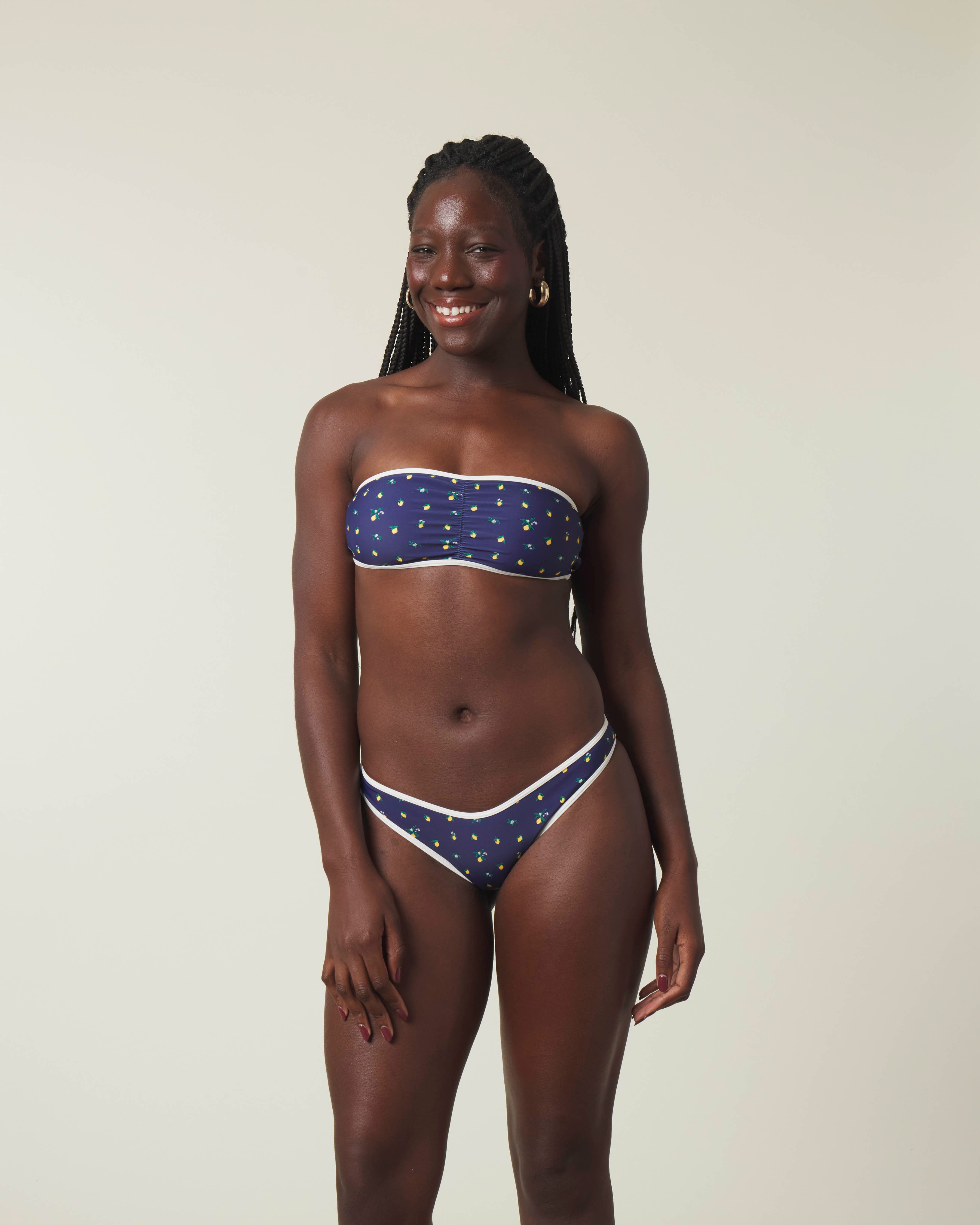 Citron | Cinched Bandeau Top