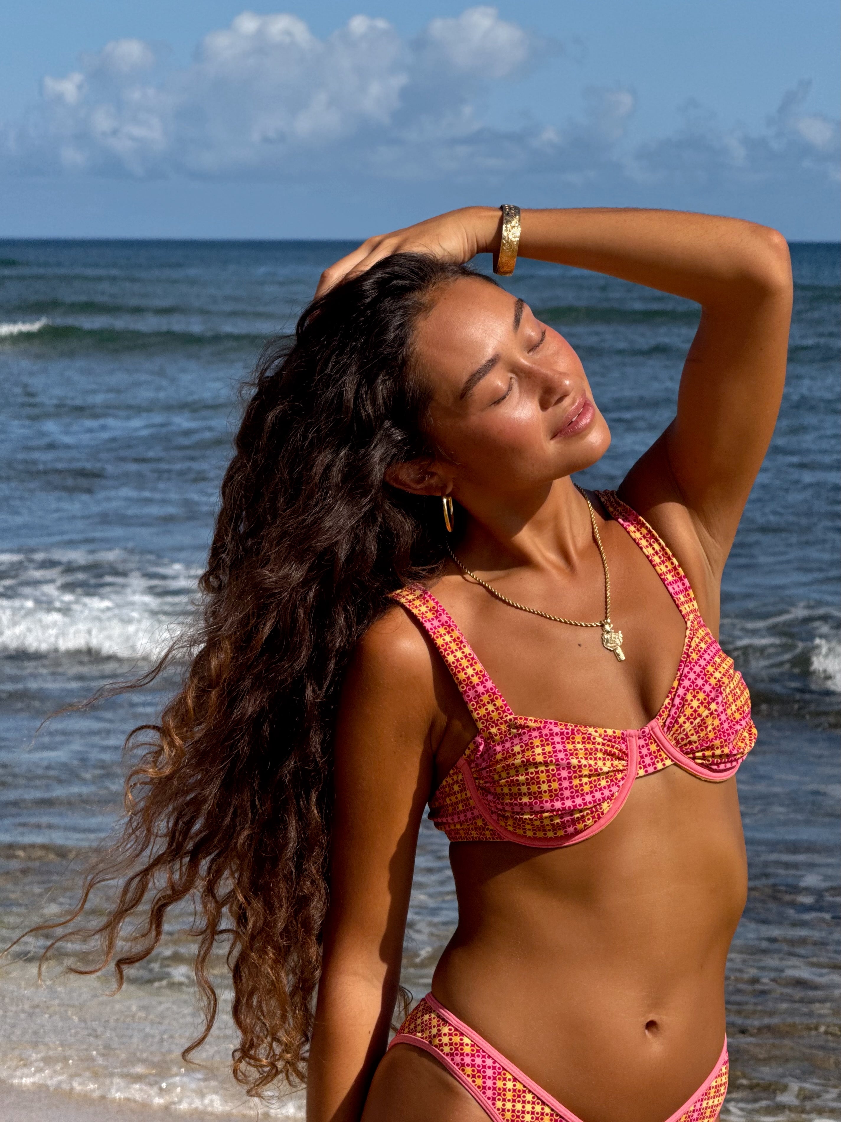 Charlotte Ruched Underwire Set