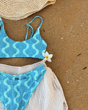 Jungle Ribbed Bralette Set