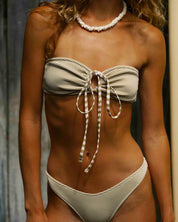Palmer Ribbed Tie Bandeau Set