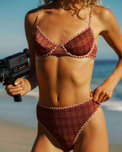 Maya Ribbed Underwire Set