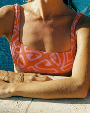 Paloma Ribbed Squareneck | Top