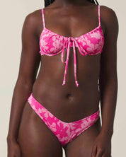 Fresca Ribbed String Underwire Set