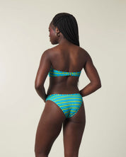 Playa Ribbed U Bandeau | Top