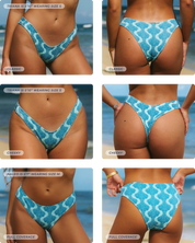 Jungle Ribbed Bralette Set