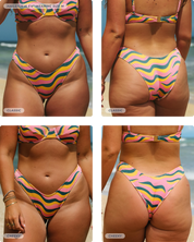 Lizzy Ribbed Bandeau Set