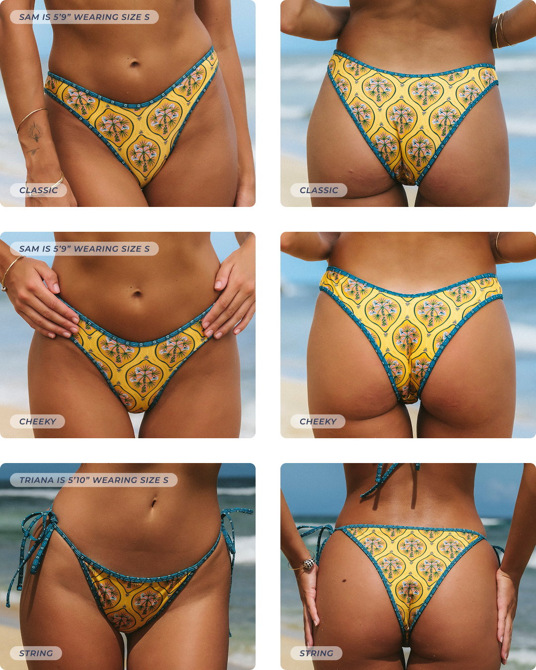 Palmetto Triangle Set