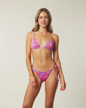 Palm Pop Ribbed Triangle Set