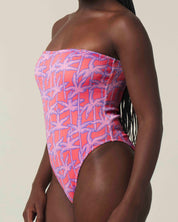 Palm Pop Ribbed | Classic One Piece