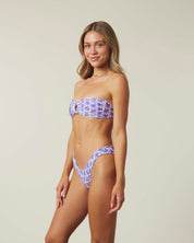 Wave Break Ribbed Bandeau Set