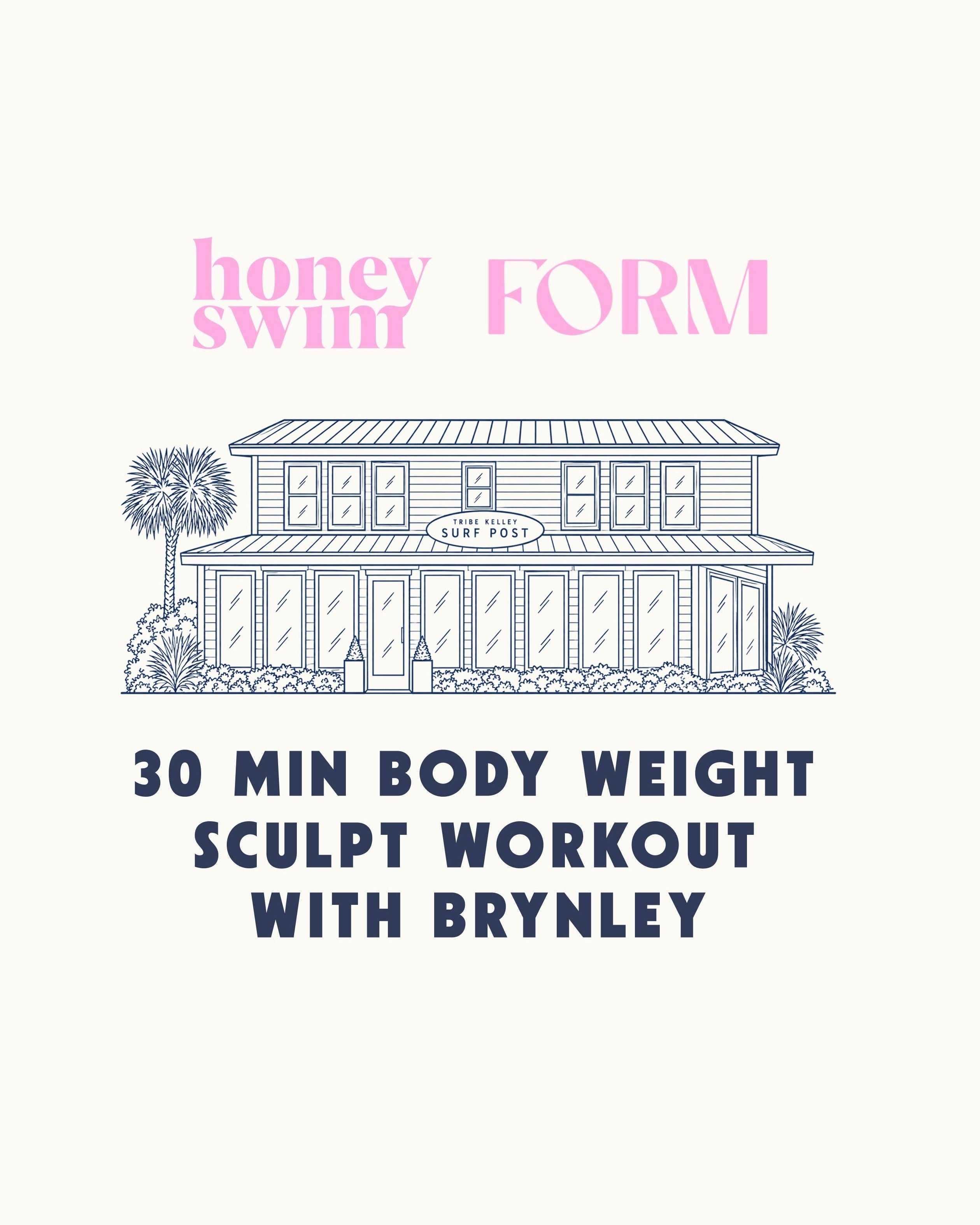 SOLD OUT! 9/26 - This Saturday - FORM WORKOUT CLASS