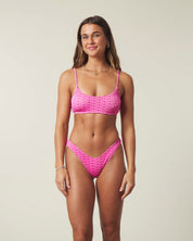 Trellis Ribbed Bralette Set