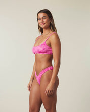 Trellis Ribbed Bralette Set