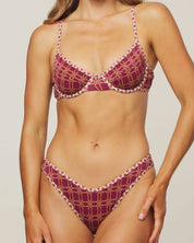 Maya Ribbed Underwire Set