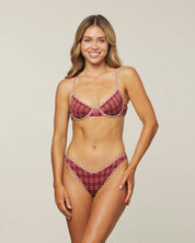 Maya Ribbed Underwire Set