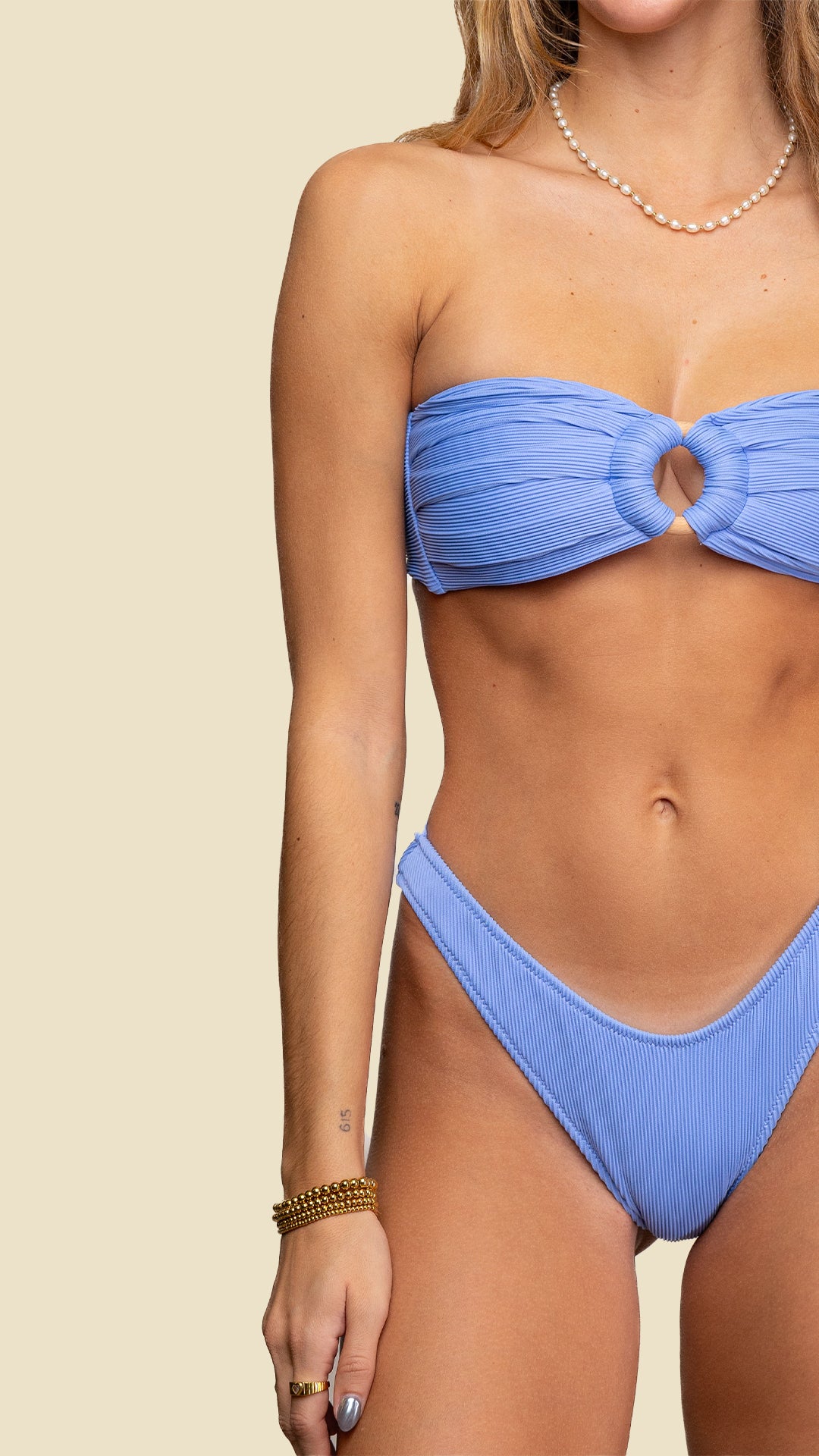 SELONE Plus Size Swimsuit for Women 3 Piece Bikini Tube Top